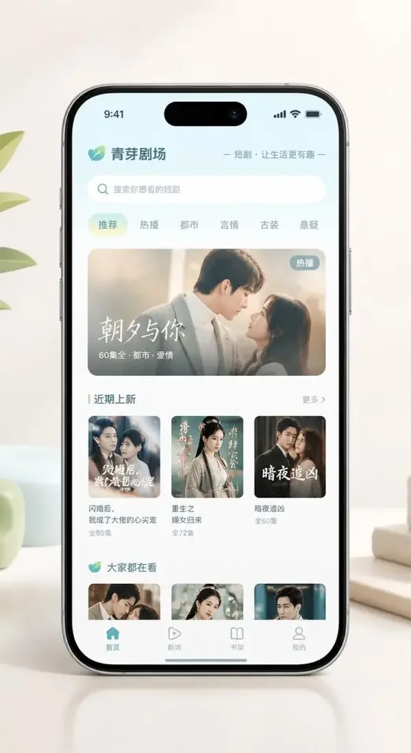 漫剧屋 APP - 轻松搞笑短剧在线观看 漫剧屋APP界面预览